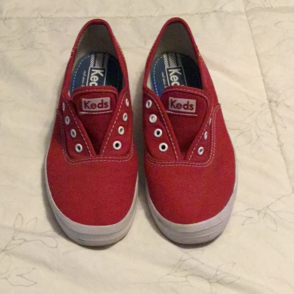 Women’s Red Keds size 6 wore once